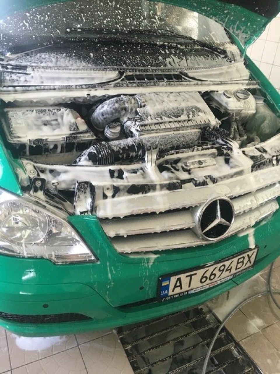 Мийка після фарбування та полірування