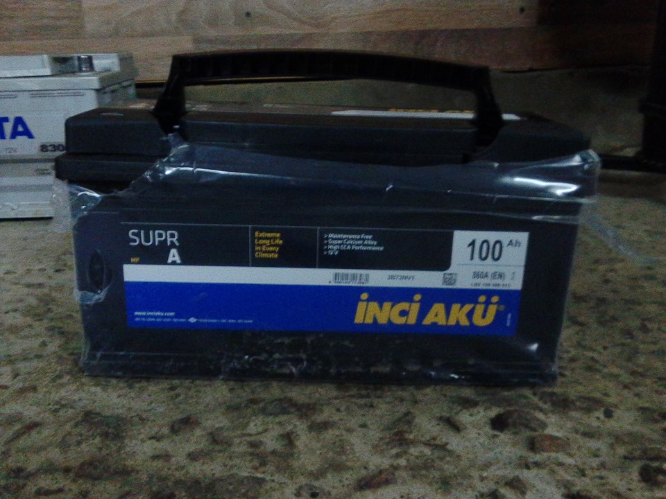 INCI AKU Акумулятор 100Ah-12v R EN 860 1