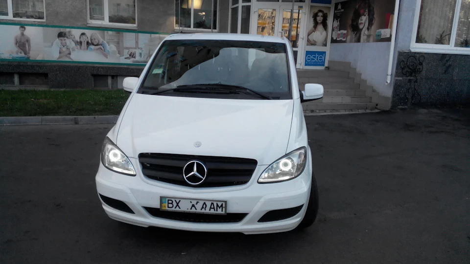 Фото в новому образі. Вилучив вії на Mercedes Vito W639