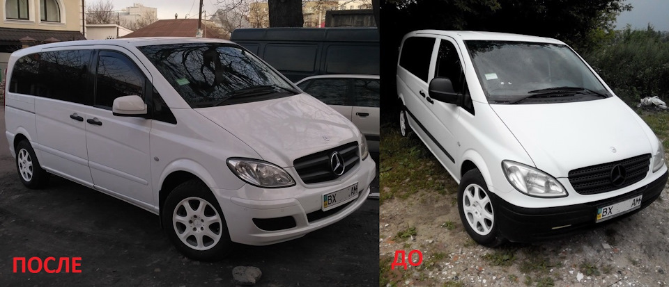 Яким він був і яким став Mersedes Vito W639 1