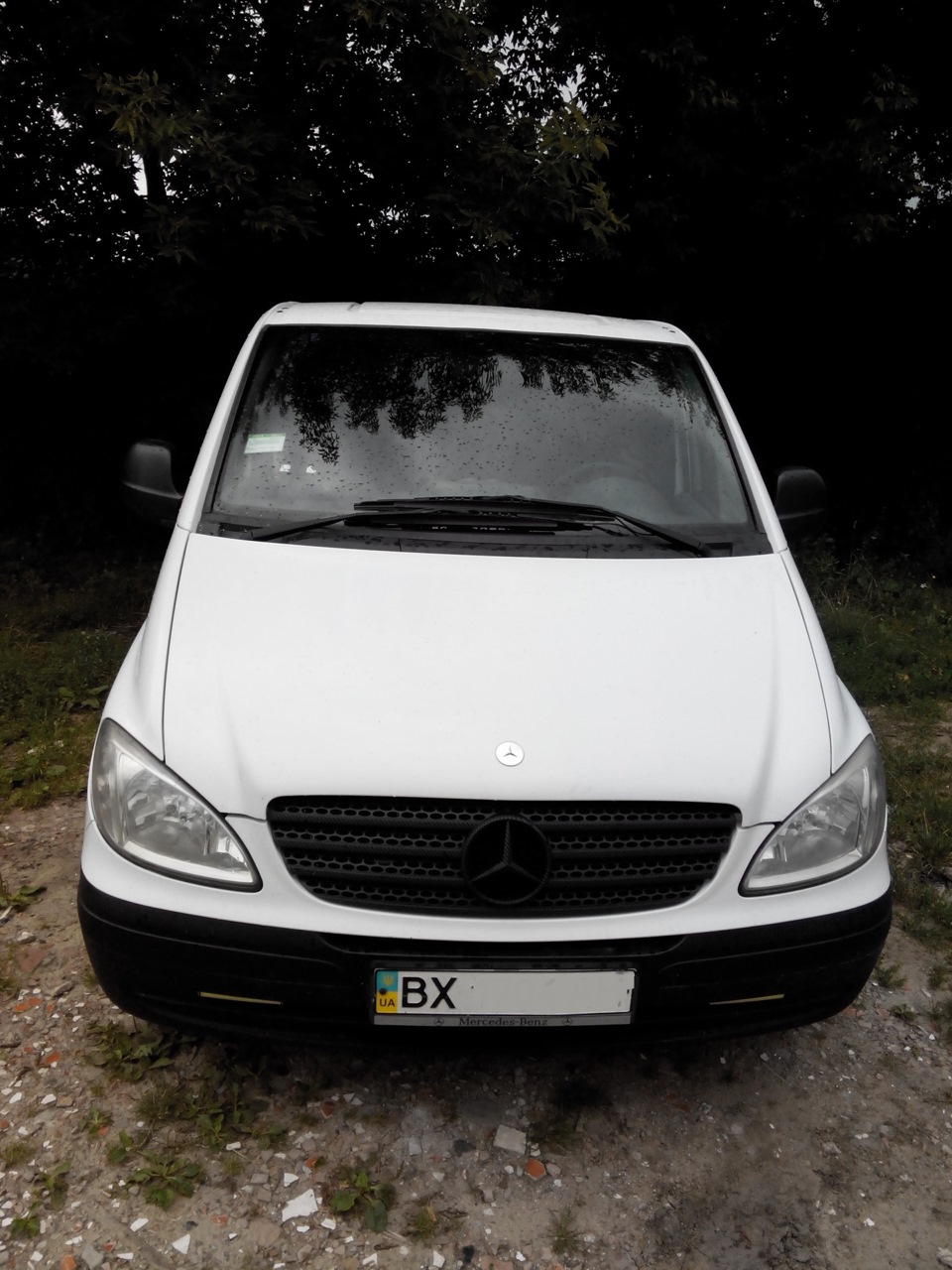 Обтяжка решітки в карбон Vito 5