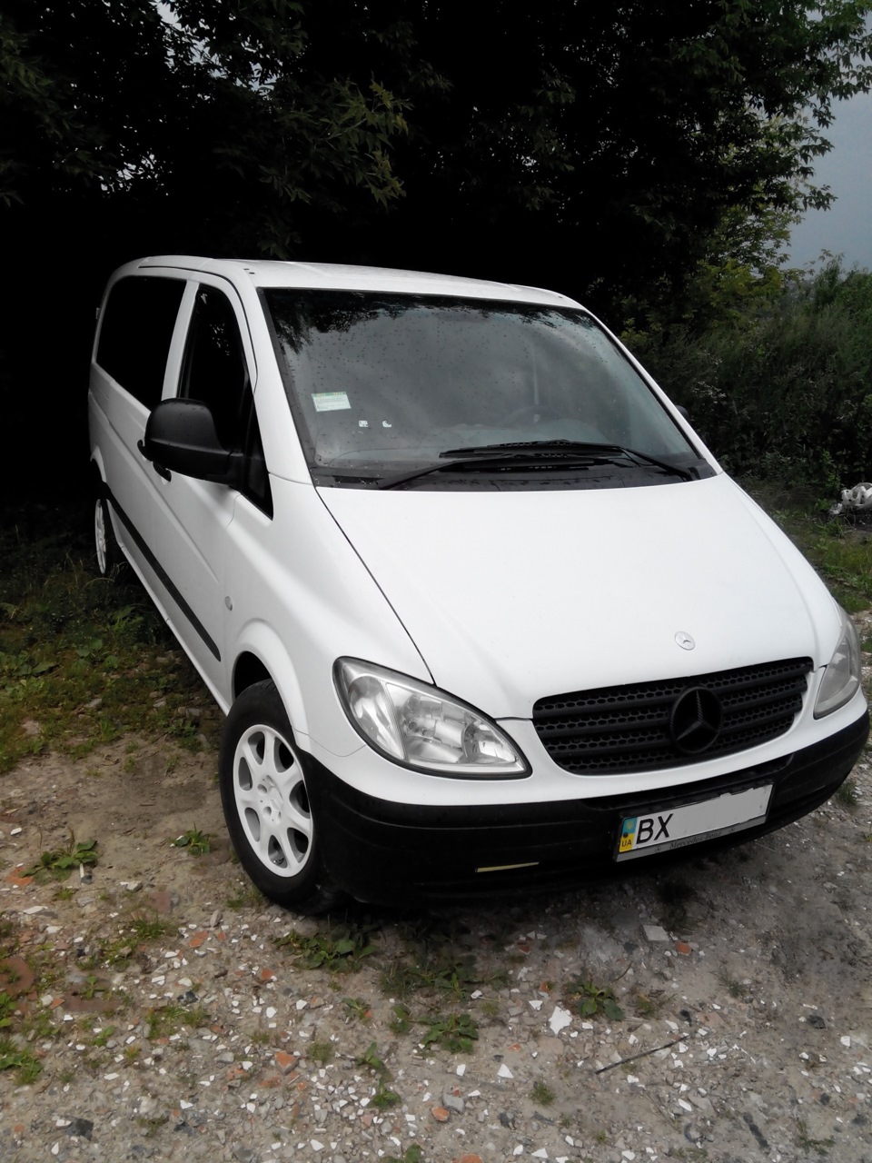 Обтяжка решітки в карбон Vito 4