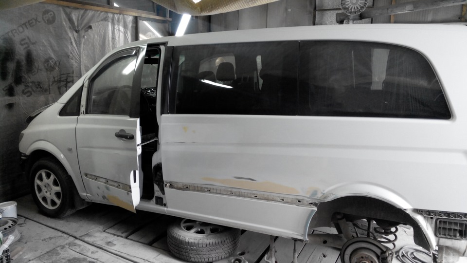 Підготовка до фарбування Vito W639 1