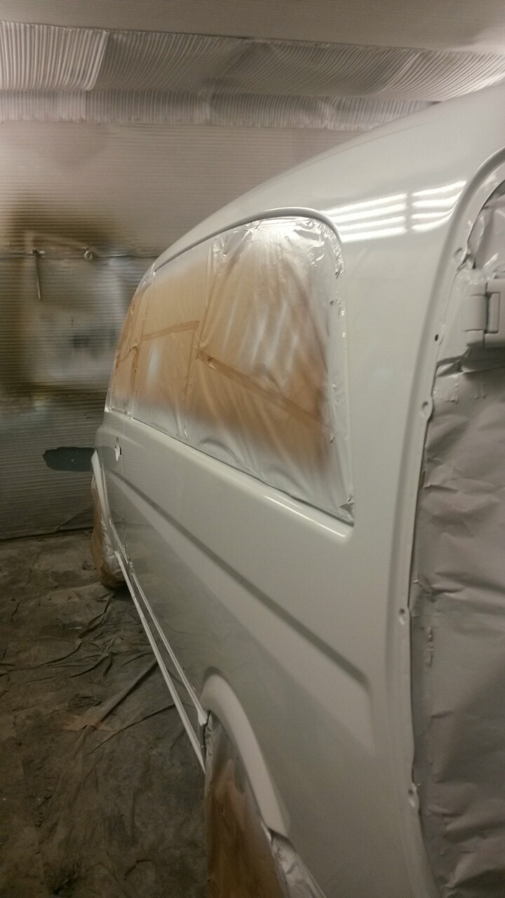 Фарбування mercedes Vito W639 Частина друга. 3