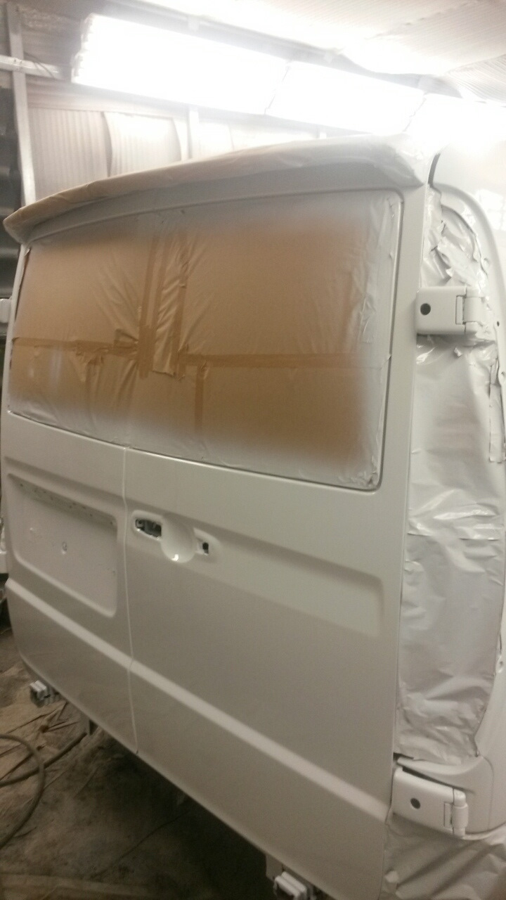 Фарбування mercedes Vito W639 Частина друга. 1
