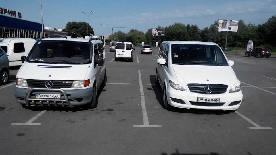 Презентація нової передньої частини Mercedes Vito W639 До та після грандіозного тюнінгу. 2