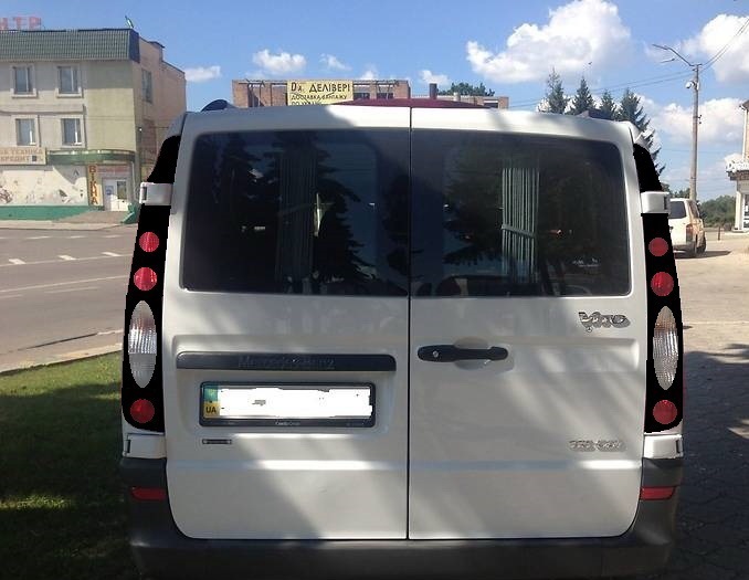 Тюнінг ліхтарі на vito 639 1