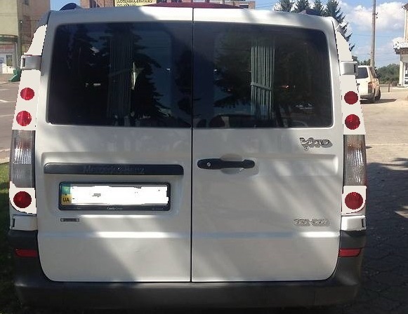 Тюнінг ліхтарі на vito 639 3