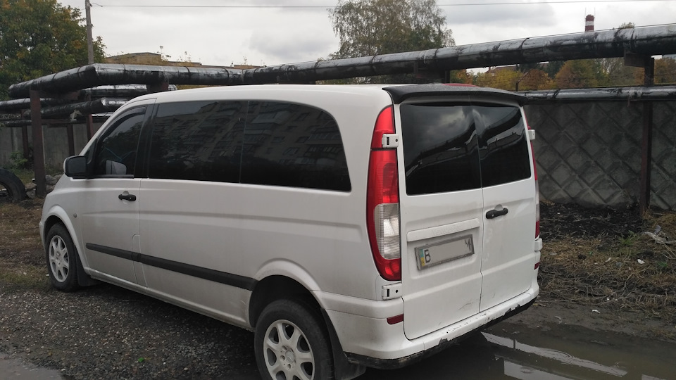 Тонування Mercedes Vito W639 І все-таки я це зробив... 3