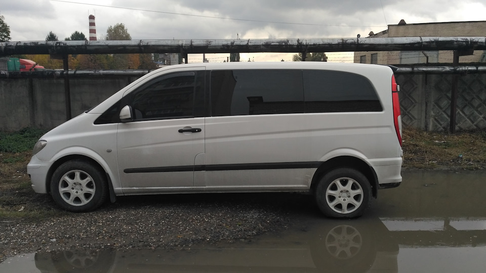 Тонування Mercedes Vito W639 І все-таки я це зробив... 5