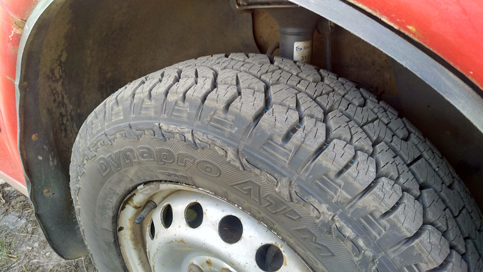 Зважився на А/Т-шку Hankook dynapro 1