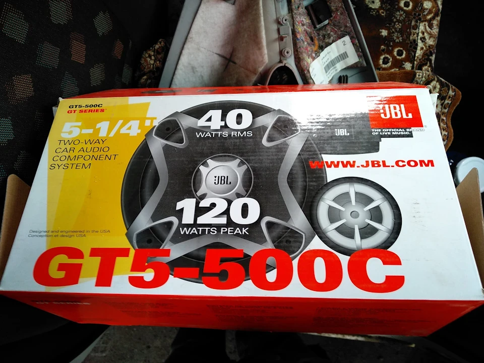 Заміна штатних динаміків на JBL
