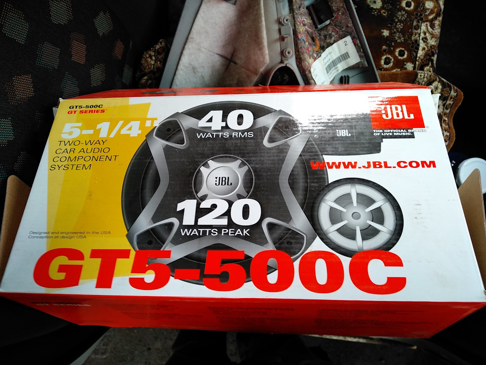 Заміна штатних динаміків на JBL 1