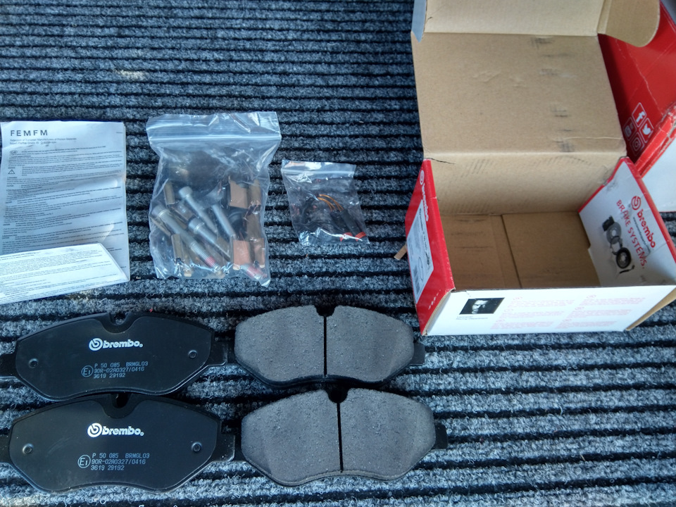 Тормоза Brembo на Vito 639 5