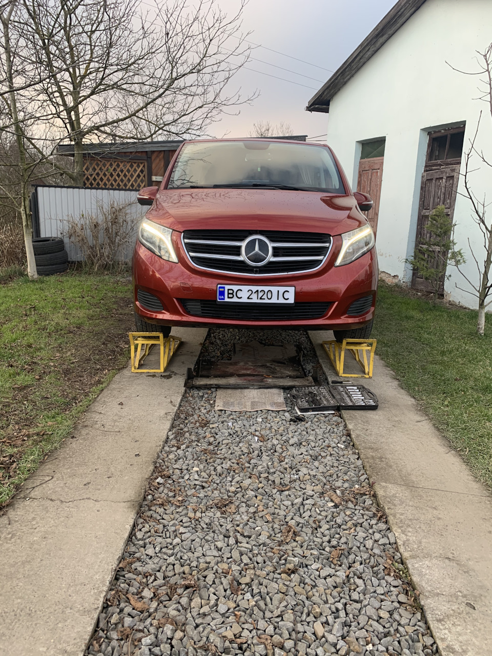 Чергове ТО Vito w447 2