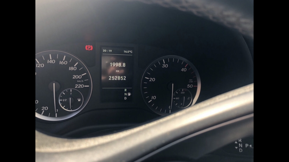 Підсвічування щитка приладів Vito w447 1