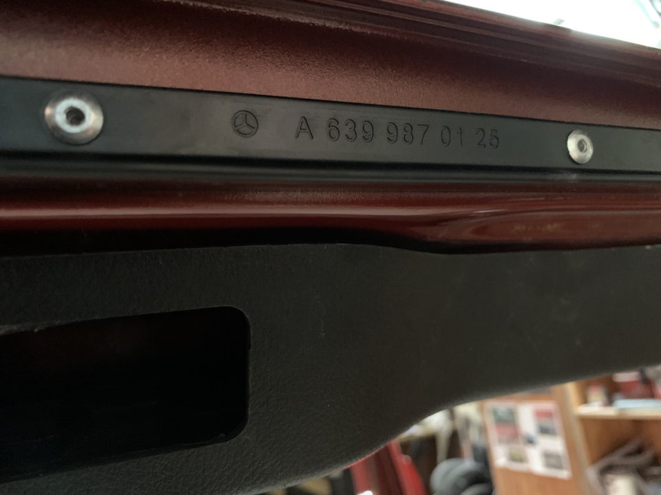 Притискна Планка ляди Vito V class w447 2