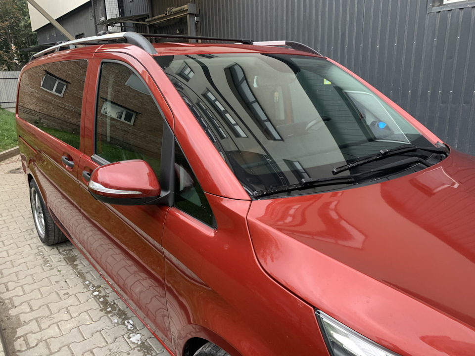 Рейлінги та поперечки на дах Vito V class w447 4