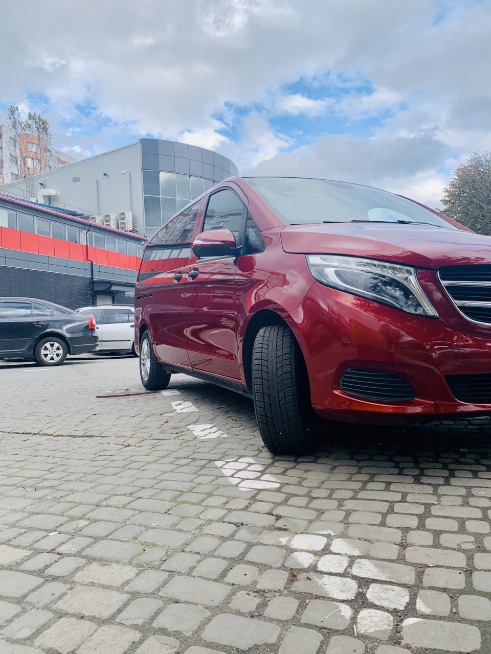 Схід розвал на Vito w447 3