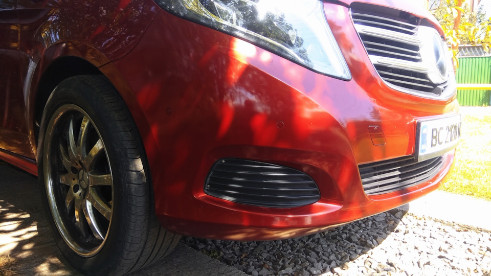 Заглушки парктроників Mercedes Vito V class W447 4