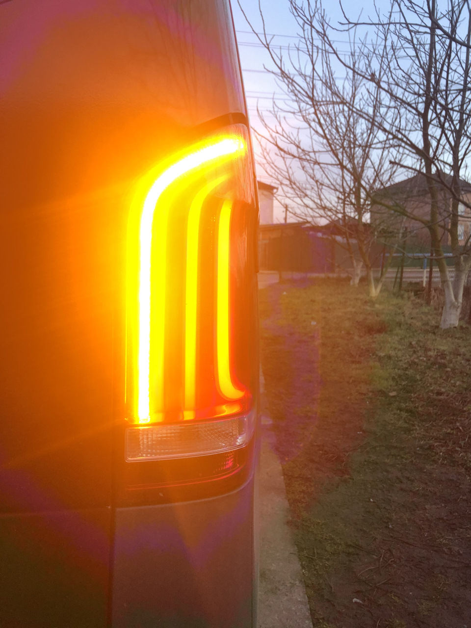Заміна задніх ліхтарів на LED Vito w447 2