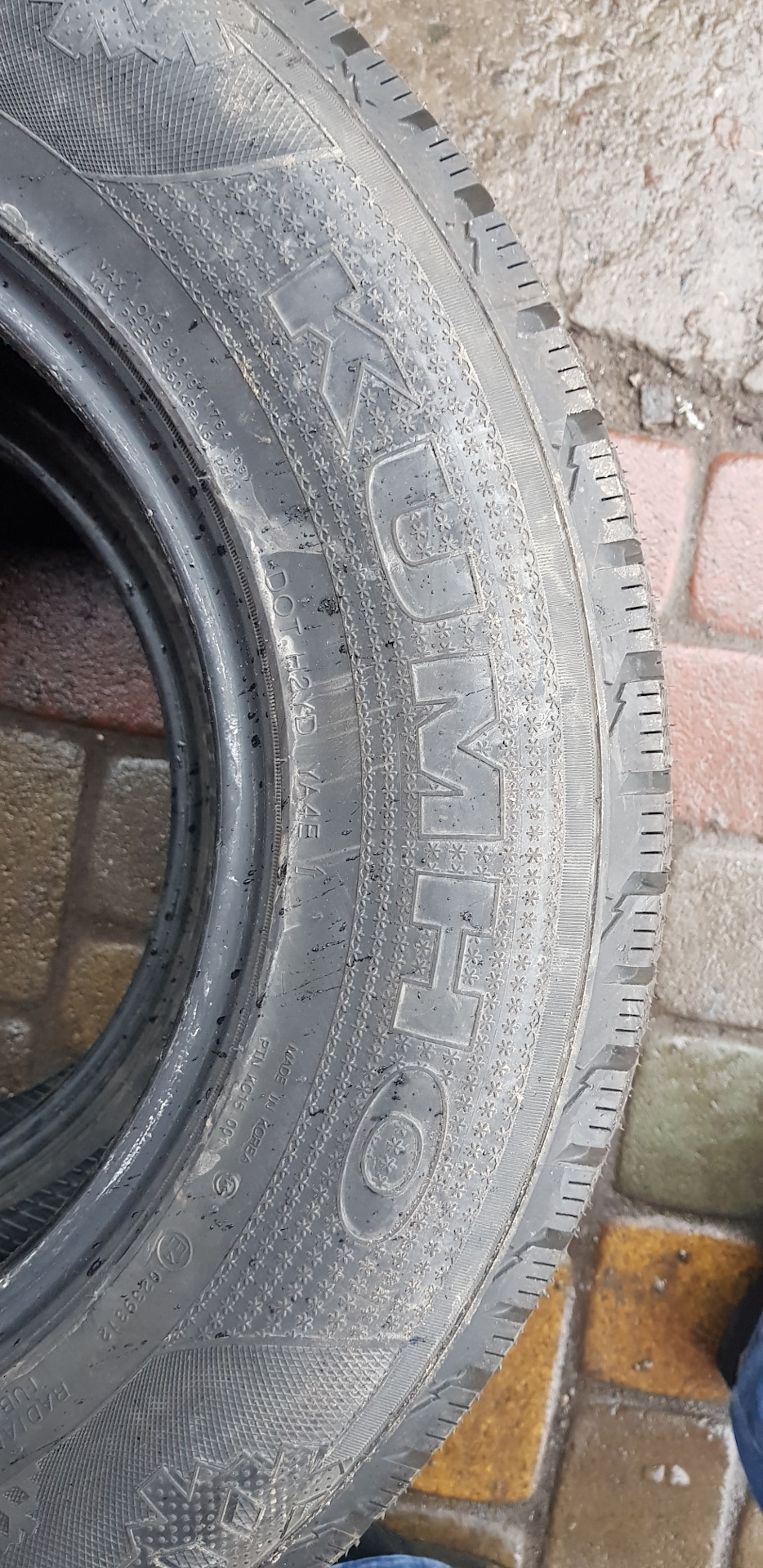 зима 215/70 R16 KUMHO❄❄ 2