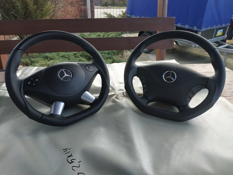 Шкіряні анатомічні керма Mercedes Vito Viano w639. Рестайл і дорестайл. Налітай!