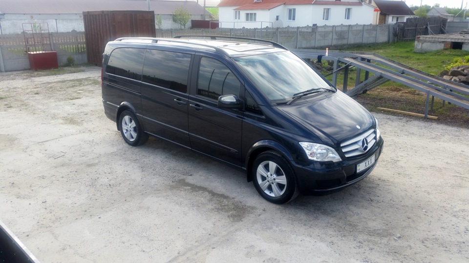 Оригінальні диски литі Mercedes w639 Vito Viano примірка. 4