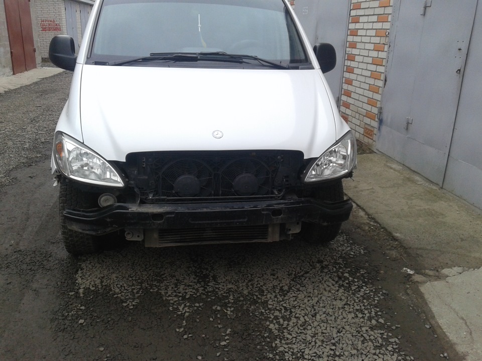 Заміна фар W639 5