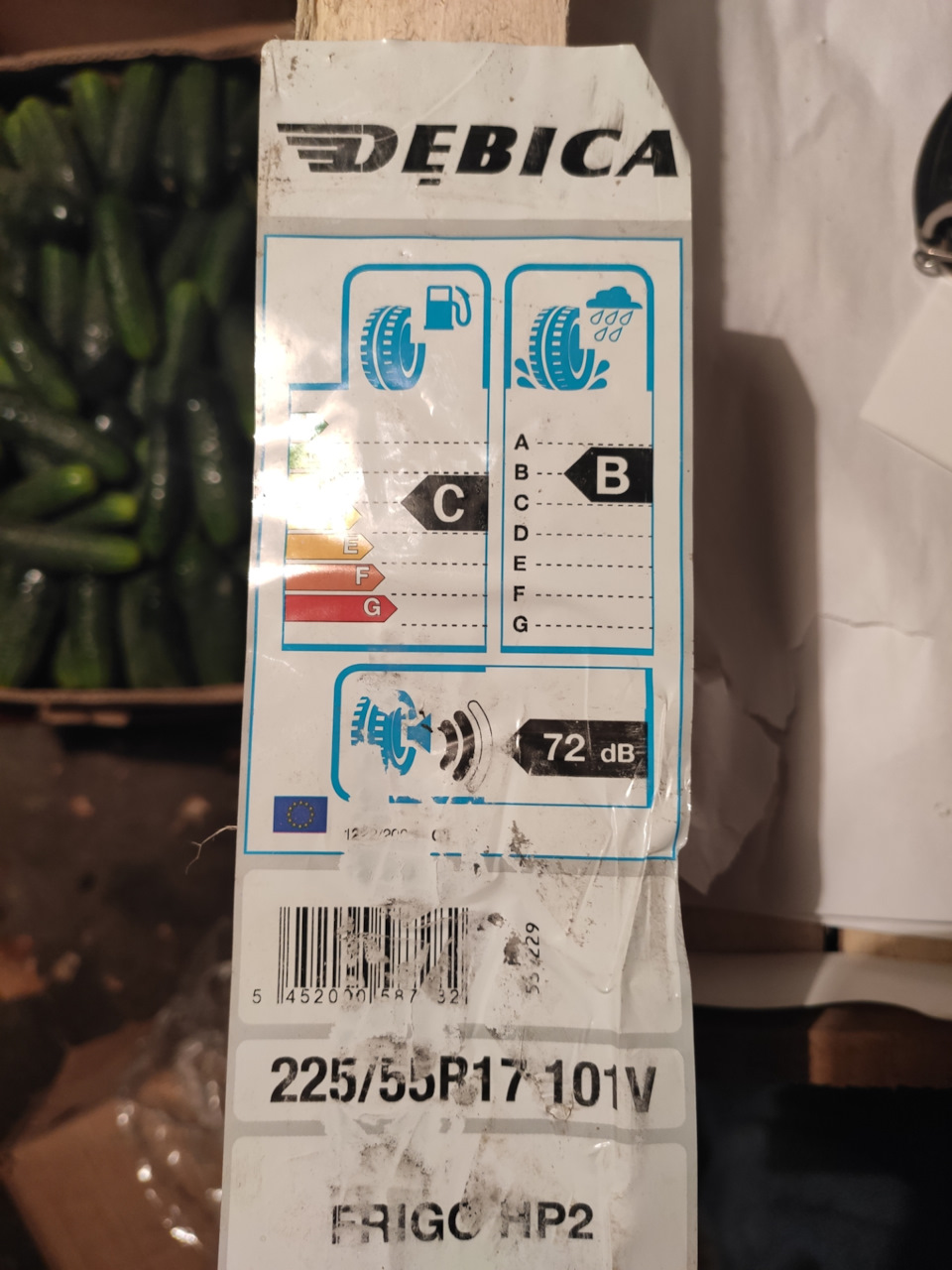 Нові шини Debica 1
