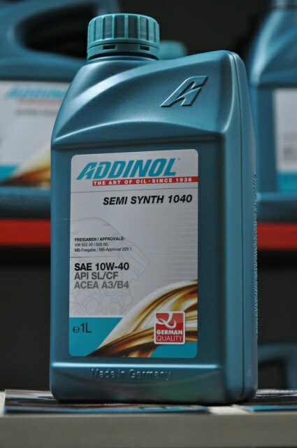 Нагодував машину Addinol 1
