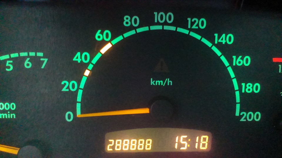 Цікавий пробіг на сьогодні - 288888 1