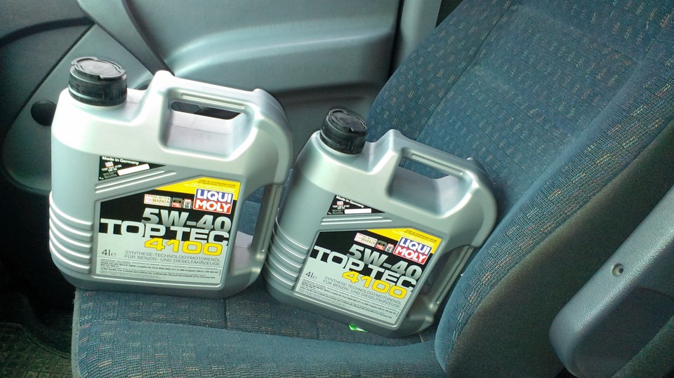 Зробив вибір мастила - Liqui Moly Top Tec 4100 5W-40 1