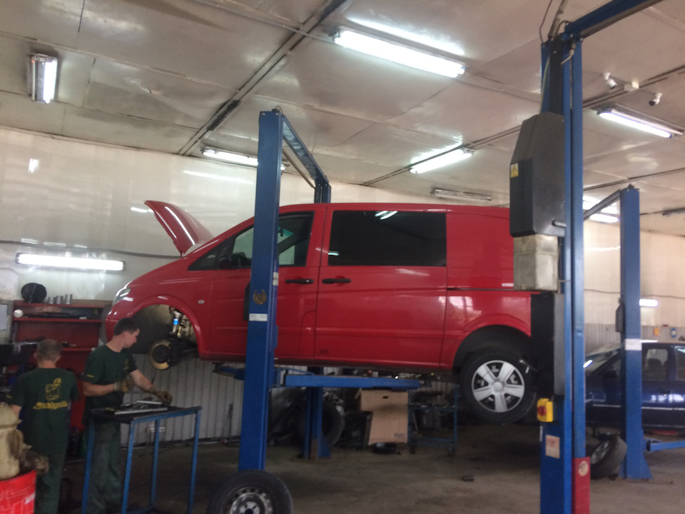 Заміна стійок передніх Sachs 3