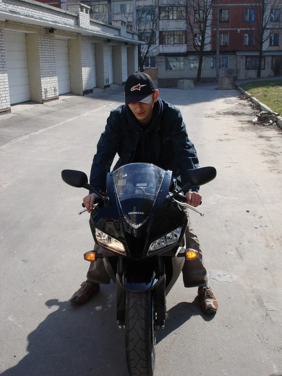 сібер-бібер-рібер CBR600RR + FZ01
