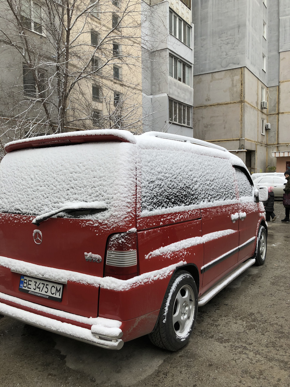 Перша ознака зими у рідному місті! 1