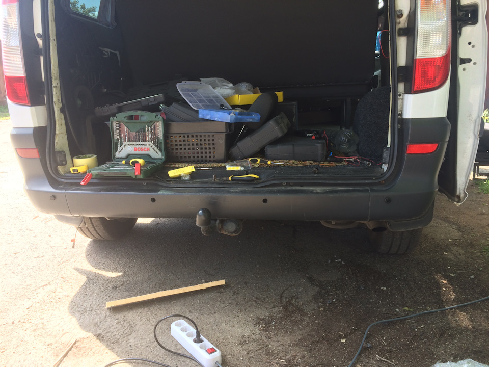 Задний Парктроник 1