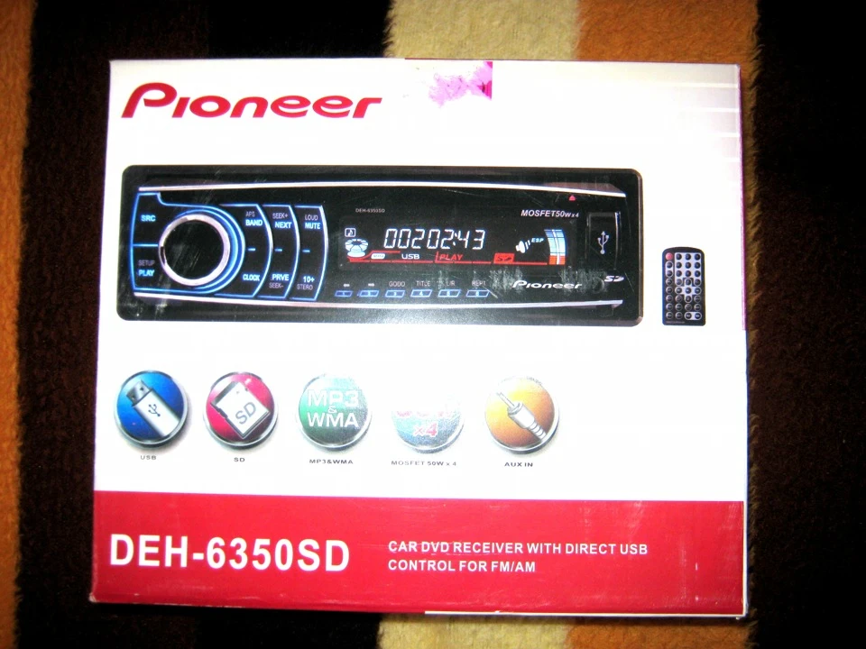 Покупка нової магнітоли. Pioneer DEH-6550SD