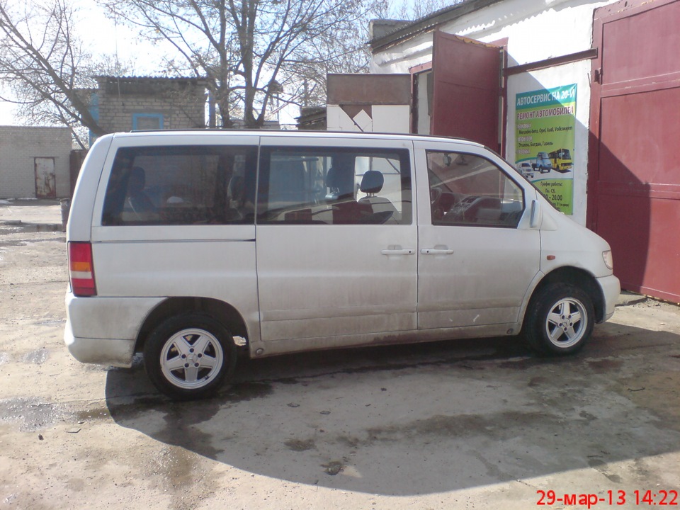 Взяв диски поміряти і начепив бризковики 3