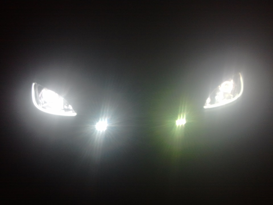 Біксенонові лінзи з анг. гол. і led flexible в оптику 3