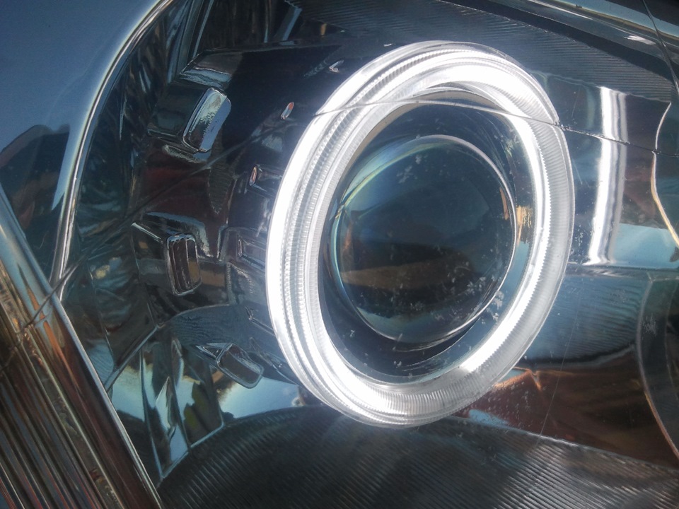Біксенонові лінзи з анг. гол. і led flexible в оптику 5