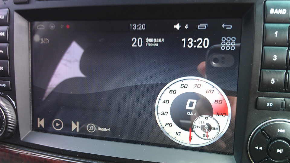 2-din Android за образом і подобою Mercedes 3