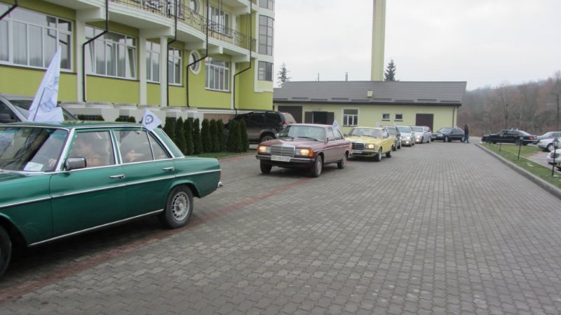 Всеукраїнський мерсо-зліт 2014 року у Львові. 2