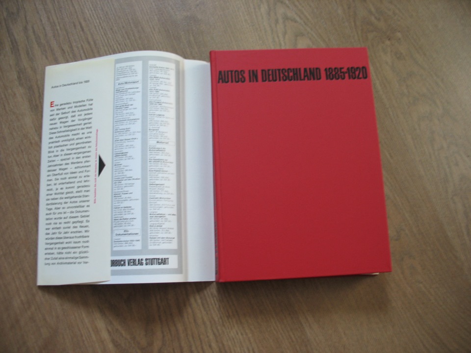 Продам книгу Автомобілі Німеччини 1885-1920 2