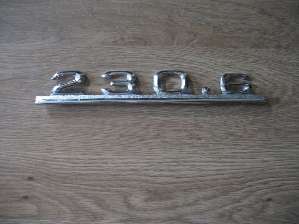 Продам. Табличка 230.6 на W114/115 2
