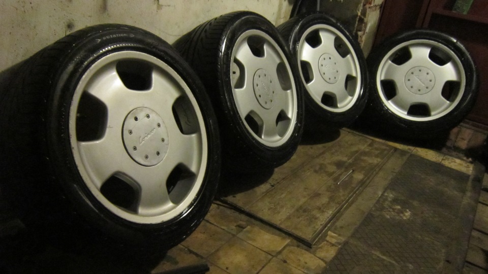 Продано.Продам диски Lorinser D-93 R17 5x112 оригінал + гума 245/45 літо 2