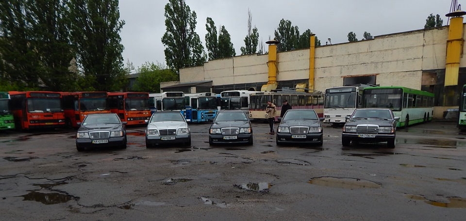 Mercedes-Benz Coupes Kyiv Photo Day 2016. АТП № 3. Дощ, Жерсть та Ями :) 5