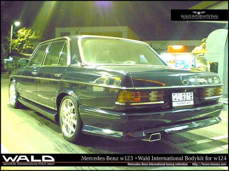 Mercedes-Benz w123+ Wald International Body Kit for w124 2