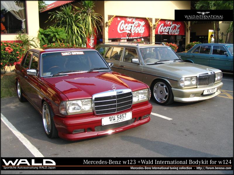 Mercedes-Benz w123+ Wald International Body Kit for w124 5