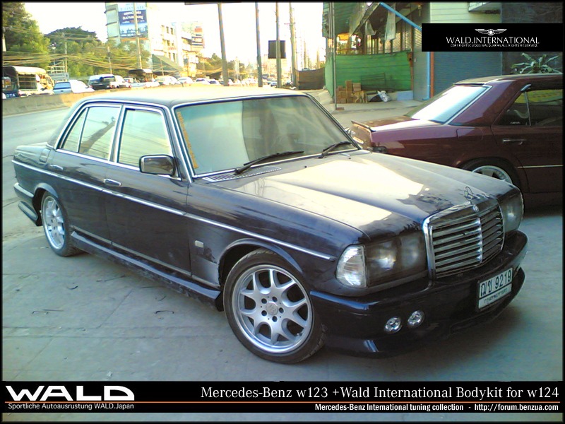 Mercedes-Benz w123+ Wald International Body Kit for w124 3